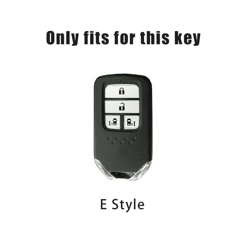 Zinc Alloy Car 4 Buttons Remote Key Case Cover Protection Shell For Honda Stepwgn Odyssey Freed Elysion MPV Keychain Accessories