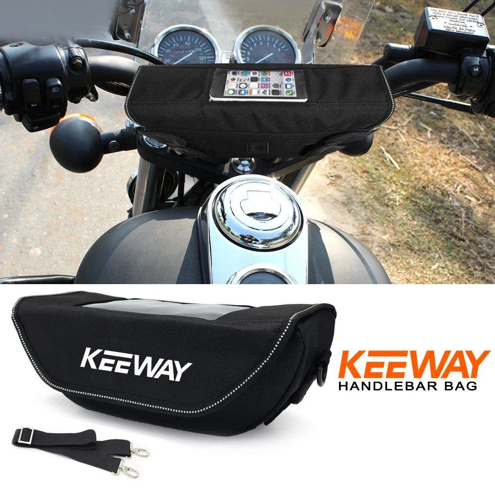 Waterproof Handlebar Bag For Keeway Superlight 125 / 150 / 200 Motorcycle Accessories Storage Travel Tool bags