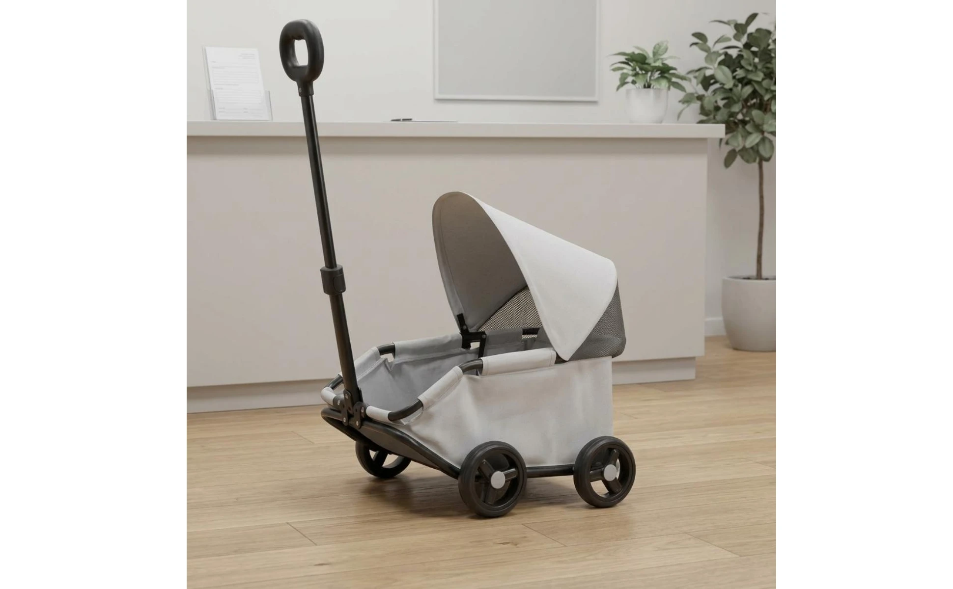 Foldable Pet Stroller Telescoping Handle Lightweight Pet Stroller Rolling Carrier Canopy Transport Body Foldable Pet Stroller Telescoping Handle Lightweight Pet Stroller Rolling Carrier Canopy Transport Body