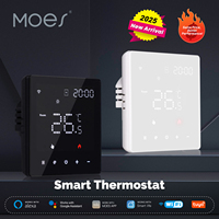 MOES Smart Tuya WiFi Thermostat Programmable Temperature Controller Water Electric Heating Gas Boiler Work With Alexa Google Hom