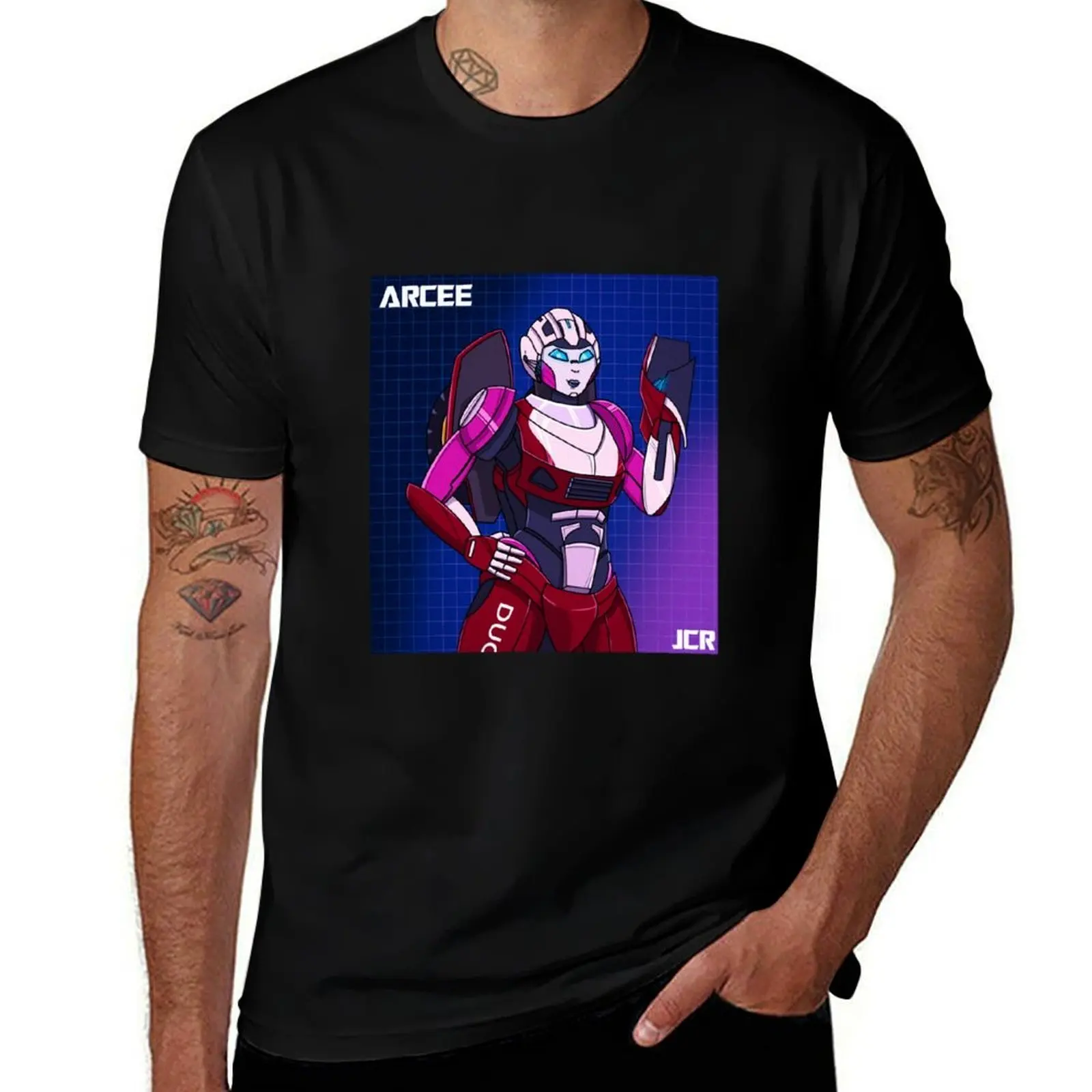 

Arcee T-Shirt customs design your own anime shirt street wear kawaii clothes anime shirts men