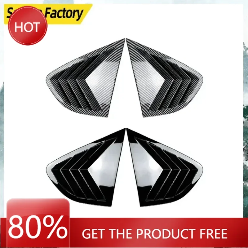 

Стайлинговые молдинги для BMW X4 F26 2014 2015 2016 2017 2018, жалюзи, автомобильные треугольные украшения для окон, модификация, аксессуары