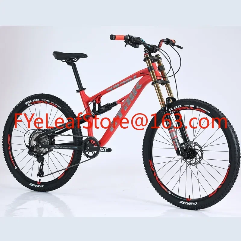 

For New Mtb 26 27.5 29 Mountain Bike Cycle for Man Mountain Bike Bicycle Aluminum Downhill Mountain Bike Full Suspension