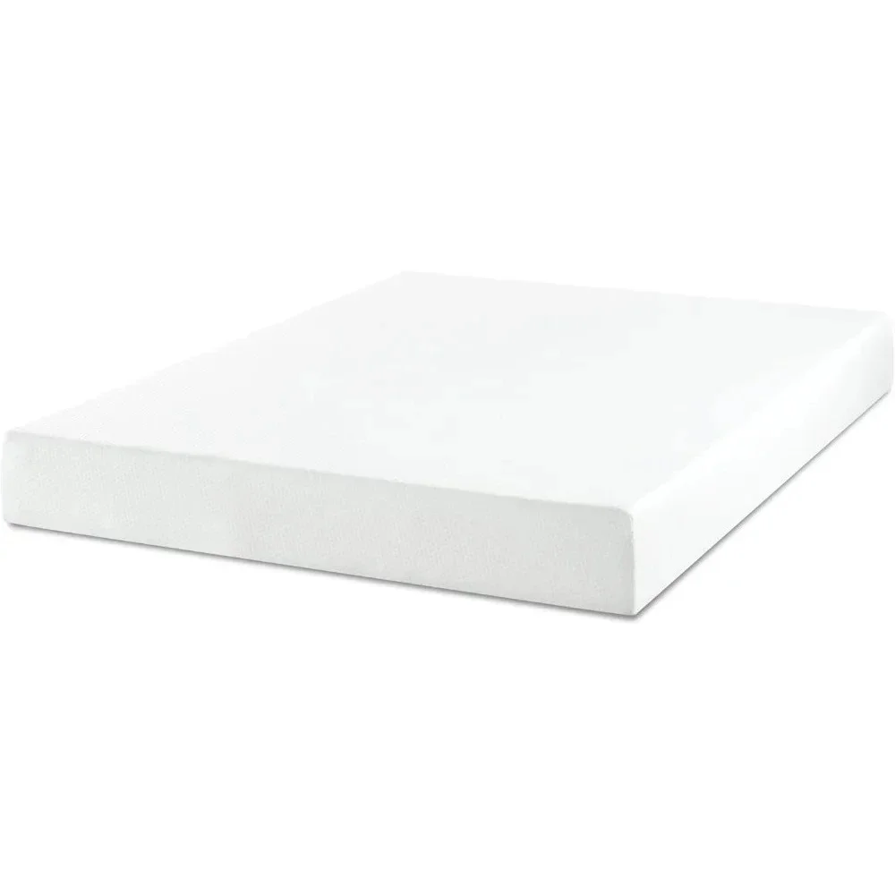 

8 Inch Full Mattress [New Version], Fiberglass free, Medium Firm Feel, Zoned Pressure Relief, Foams & Fabric, Mattress in A Box