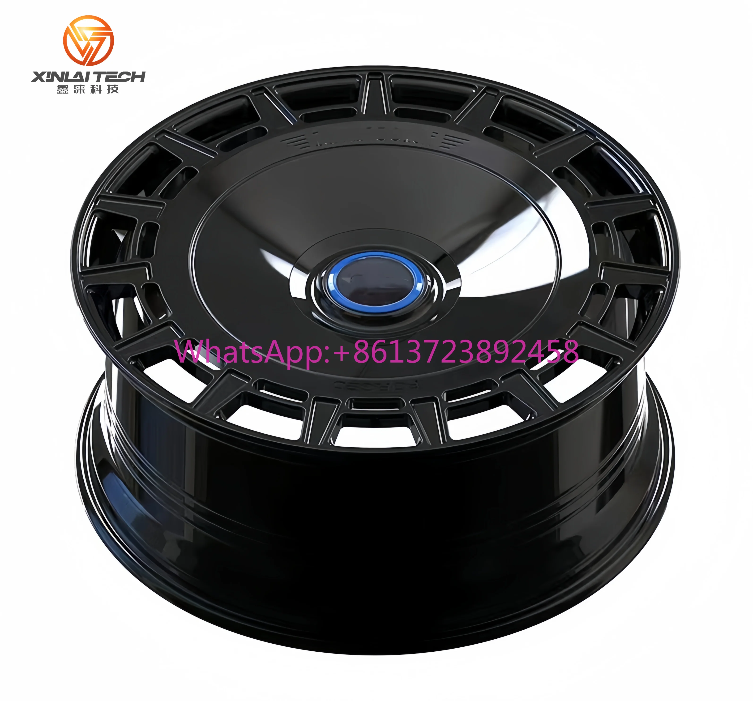 

XINLAI Custom Gloss Black Deep Concave19 20 21 22Inch Monoblock Aluminum Alloy Forged Wheels Passenger Car Wheels for Benz S350