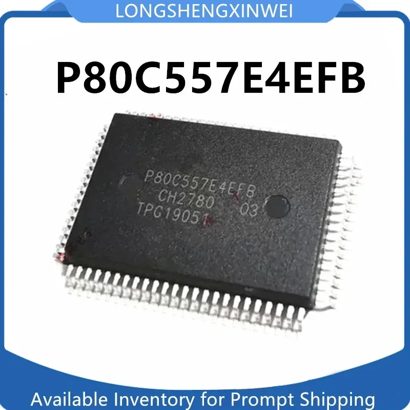1PCS P80C557E4EFB P80C557 New PQFP-80 Original 8-bit Microcontroller Integrated Circuit in Stock