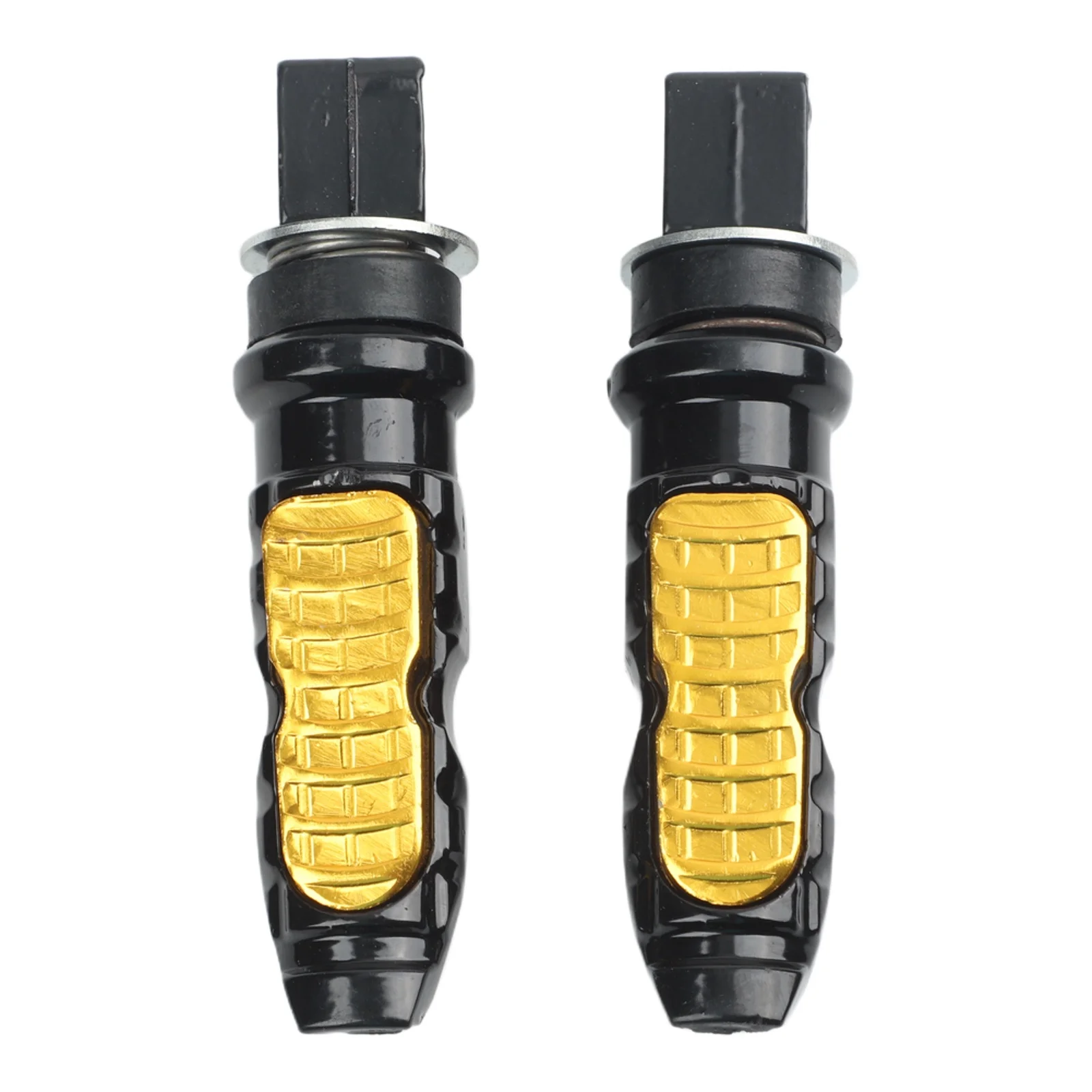 Gold Rear Foot Pedal Motorcycle Foot Pedal Modification Foot Pedal Aluminum Motorcycle Pegs Stylish Upgrade Personalized Look