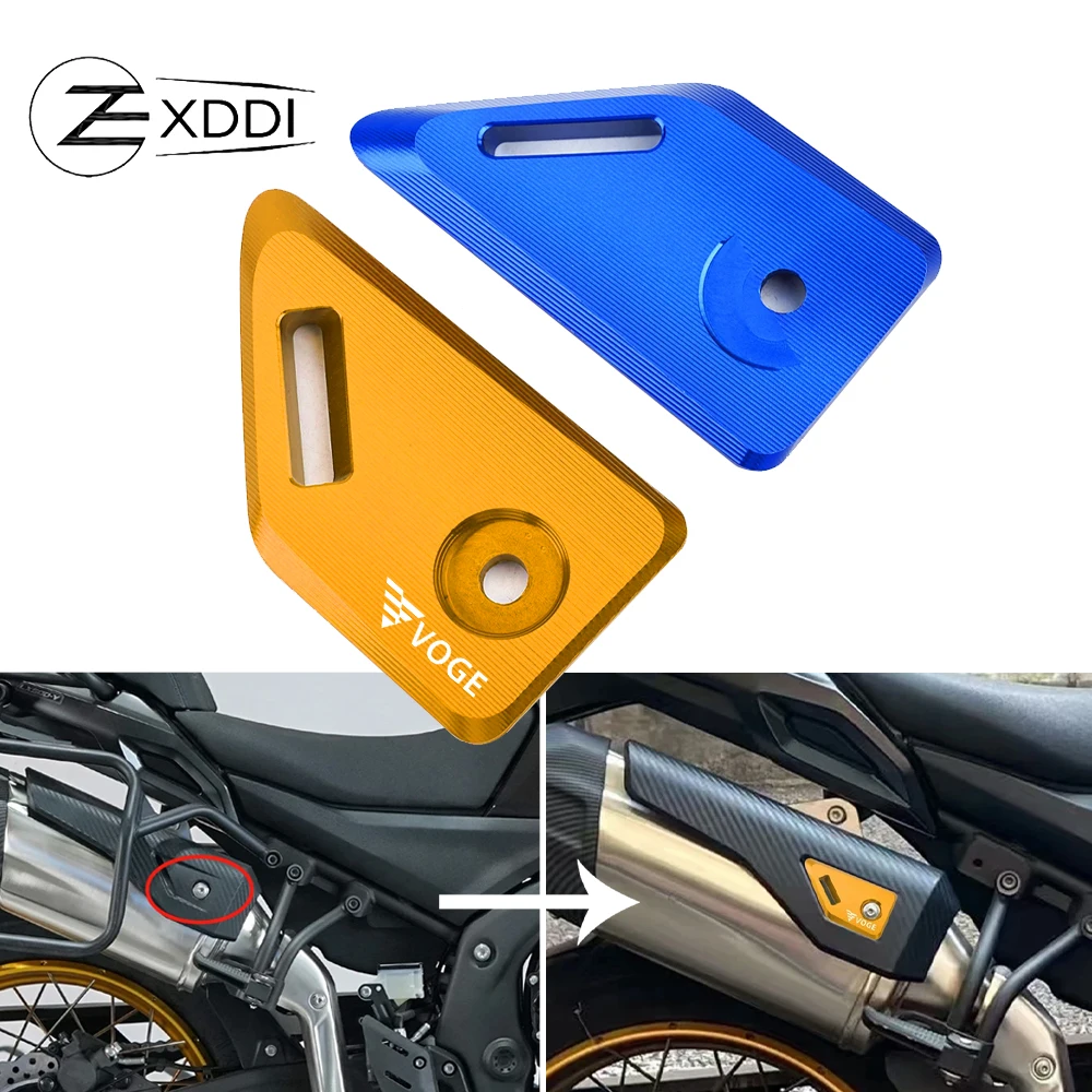 VOGE DS525X SD625X 525 625 dsx 525DSX 625DSX 2023 2024 2025 2026 CNCアルミ製バイク排気側装飾トリムカバー