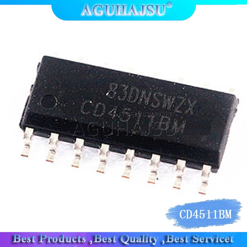 10pcs/lot CD4511BM  CD4511BM96 CD4511 Waterproof shell