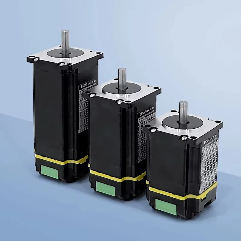 8mm Nema 23 Hybrid Servo Motor with Integrated Driver Controller 2 Phase Closed Loop Stepper Motor MPS ESS57 DC24-48V