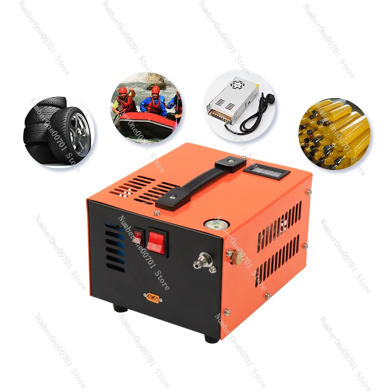 PCP Air Compressor High Pressure Pump 12V 110V  220VPump Air Rifle Car Pump With Transformer