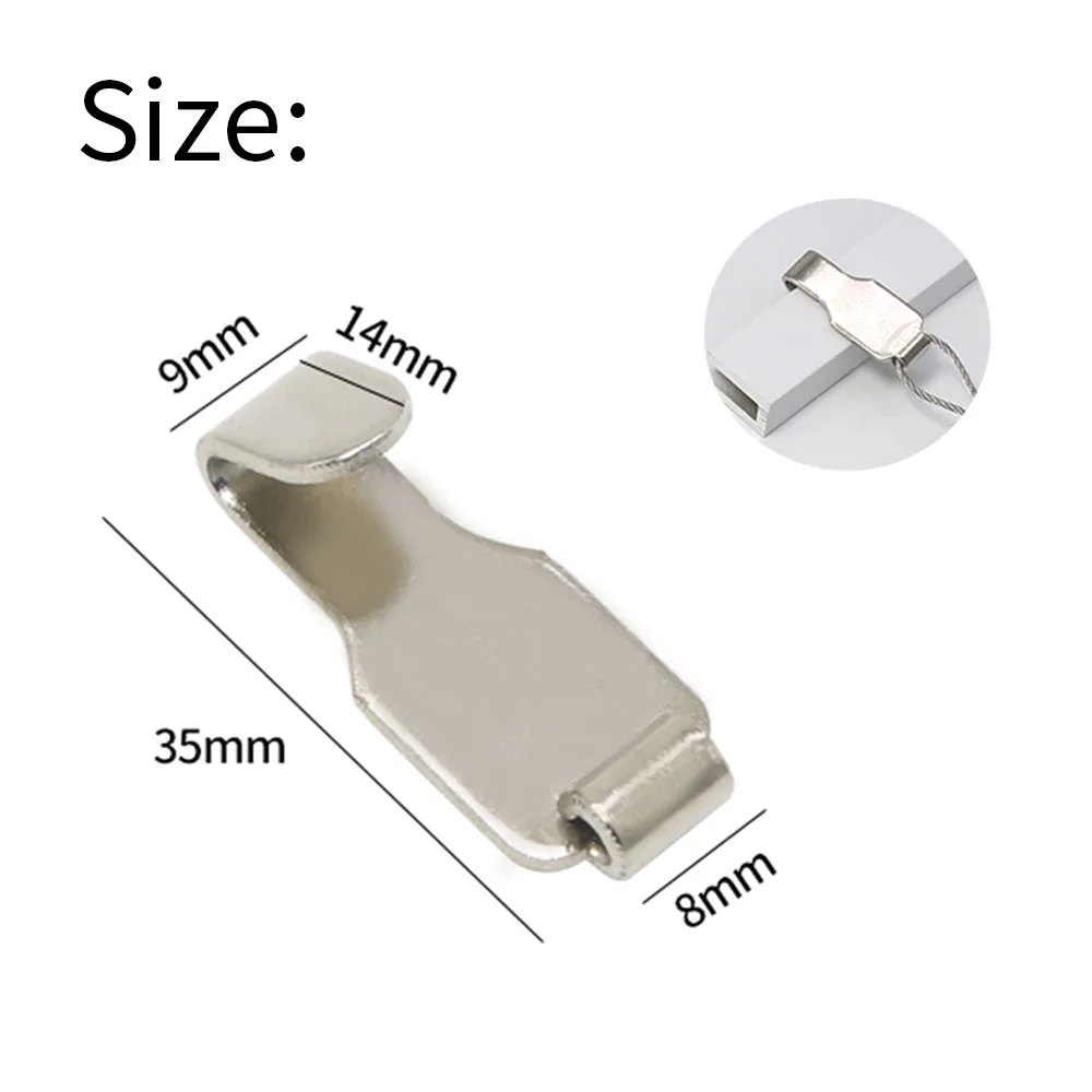 Picture Hanging Hooks Hanging Wire Hanger Frame Kit Steel Stainless Adjustable Light Hook DIY Hanging Cord Pictures Hanger
