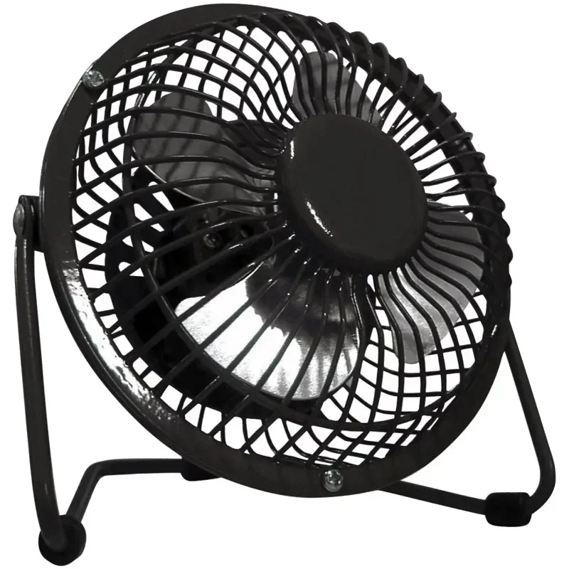 Ventilador Personal de 4 pulgadas, negro