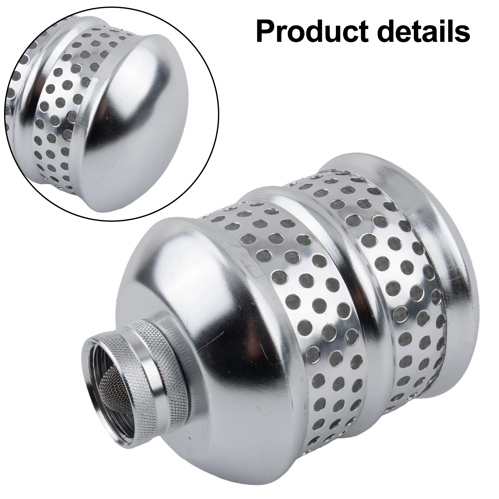 Garden Sprinkler Filter Aluminum Air Bubble Filter Diffused Overflow Nozzle Effective Irrigation Solution For Delicate Plants