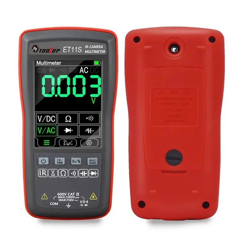 XEAST ET11S New Thermal Imager & Multimeter Combine With Thermal Imaging And Detection Of AC DC Voltmeter Capacitance Resistance