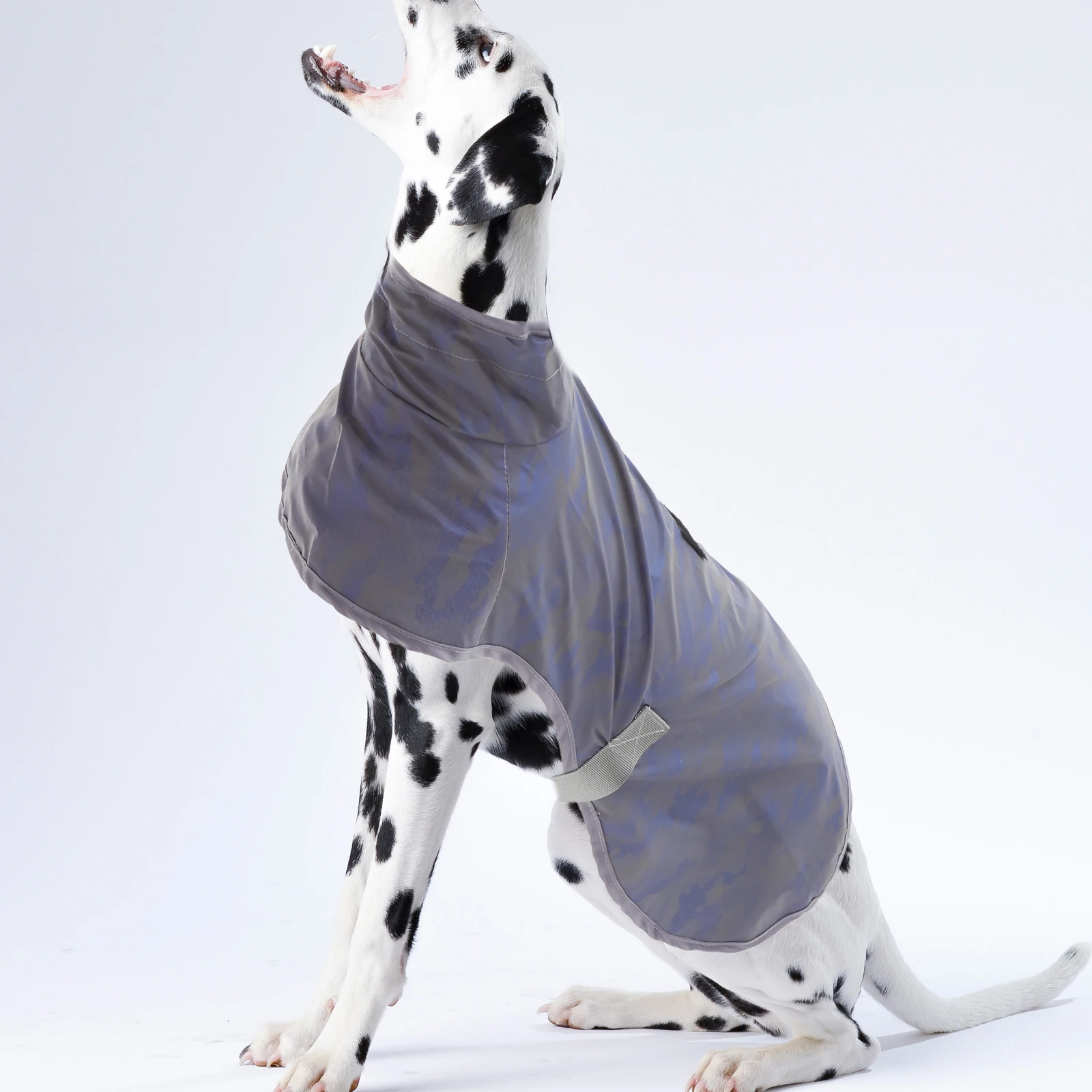 

Large Pet Reflective Raincoat Miniature Polyester Dog Raincoats Waterproof