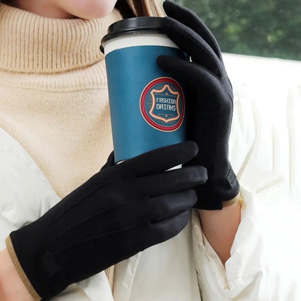 Женские модные ветрозащитные немецкие бархатные теплые варежки с сенсорным экраном на открытом воздухе, велосипедные перчатки, женские перчатки, перчатки с сенсорным экраном