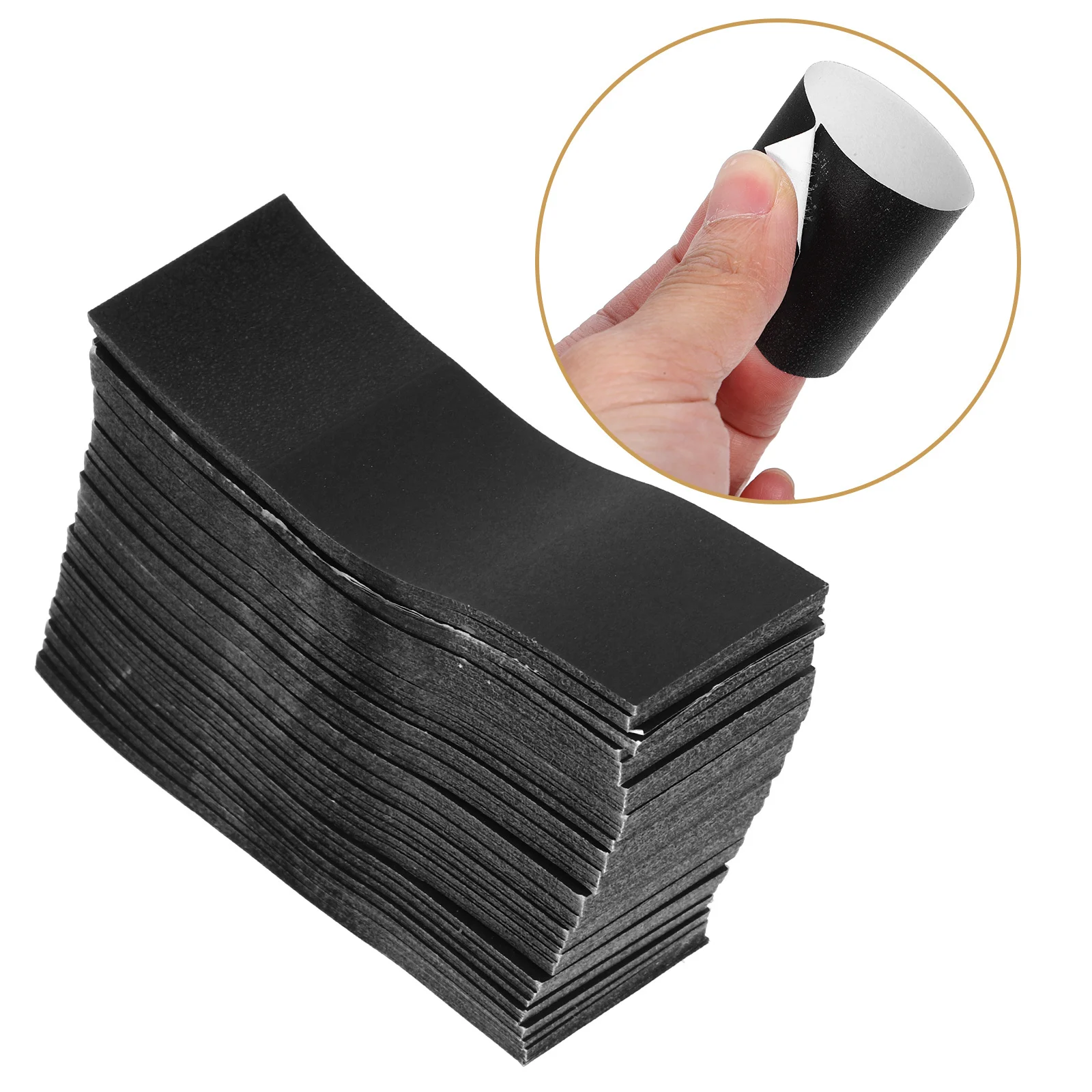 

500pcs Paper Rings Self Adhesive Disposable Silverware Wraps For Silverware Wraps Party Banquet Hotel Home Use