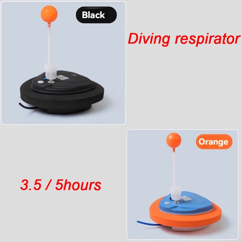 Portable Rechargeable Scuba Diving Ventilator Waterproof  Diving Snorkel Equipment 12M Diving Breathing Regulator