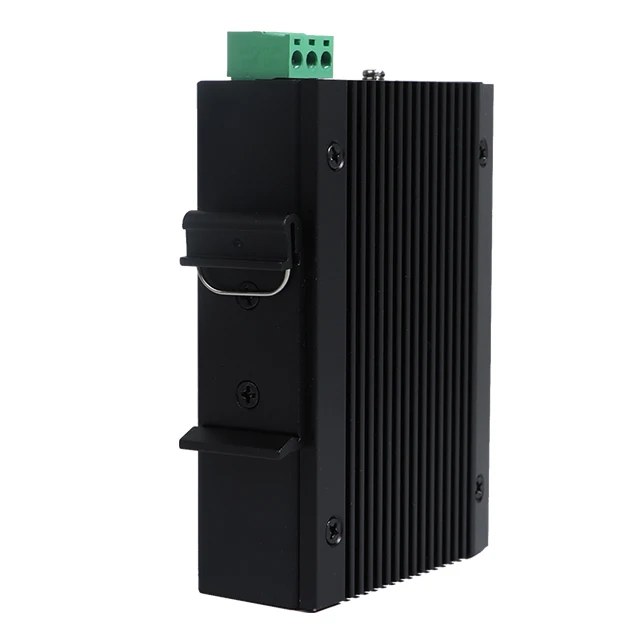 Industrial Ethernet Switch 2 Port Gigabit DC Input Network Switch SFP RJ45 DIN-rail Ethernet Switch