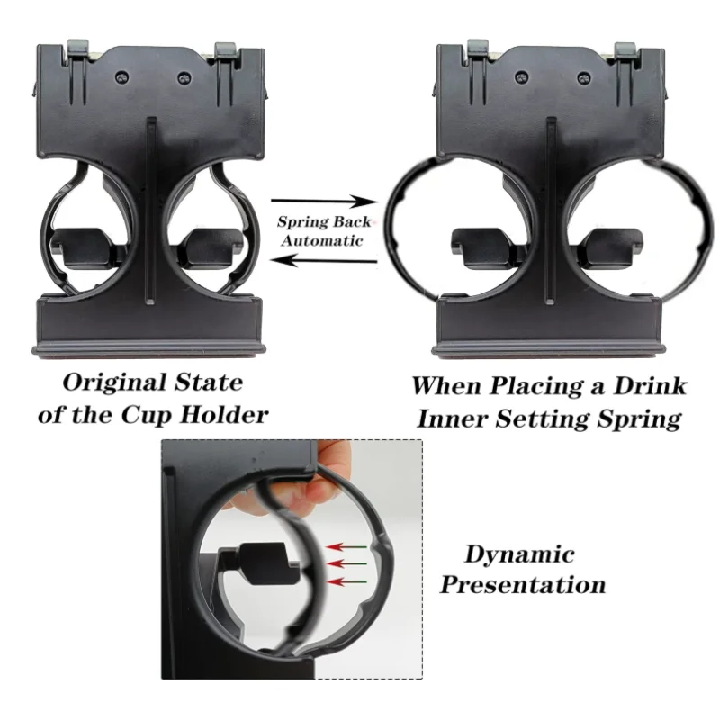 55620-35050 Retractable Cup Holder Instrument Panel For Toyota 4Runner 1996-1999