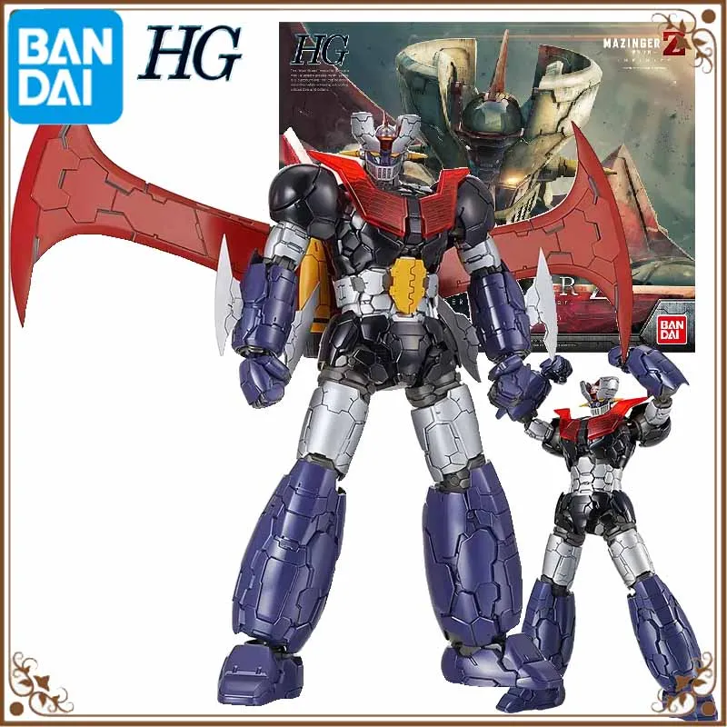 

Bandai Original HG M1/144 MAZINGERZ INFINITY Assembly Model Toys Collectible Model Ornaments Gifts For Children