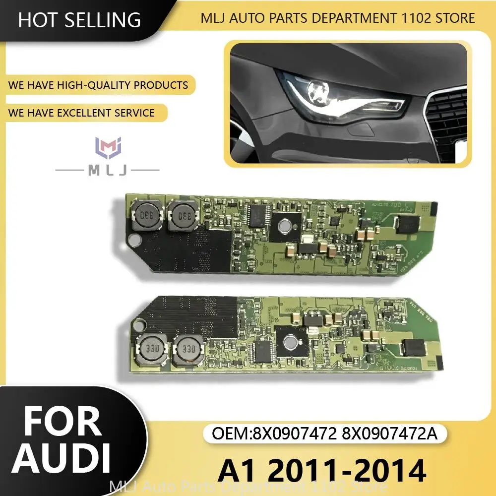 

For Audi A1 2011-2014 Headlight 8X0907472 8X0907472A LED Angel Eye Board Unit DRL Light Source Chip Daytime Running Light Chip