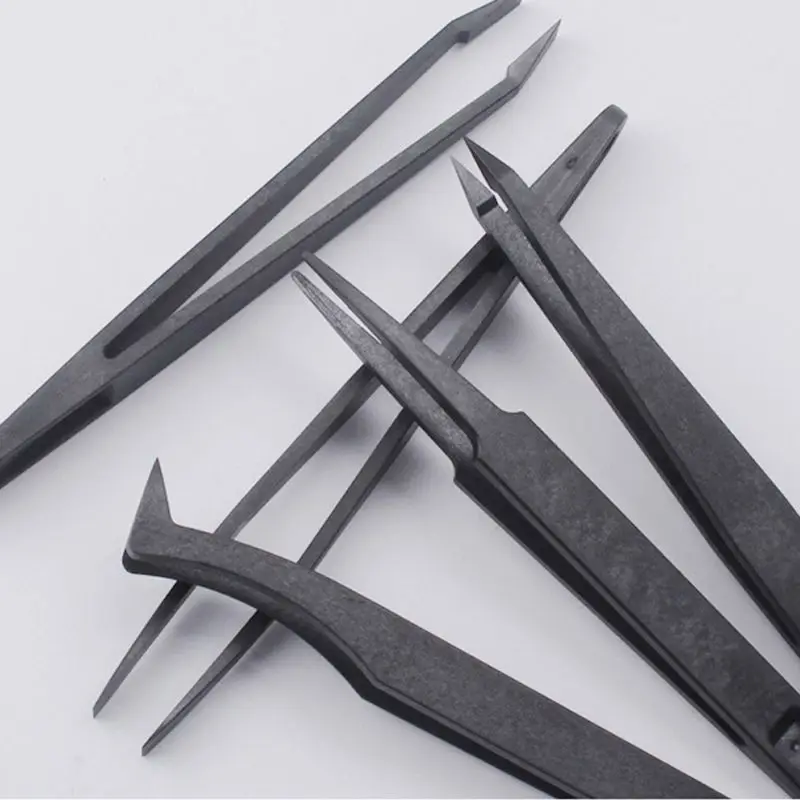 1 ชุด Anti-Static พลาสติก แหนบสำหรับ Electronics Maintenace/เครื่องประดับ Dropsale