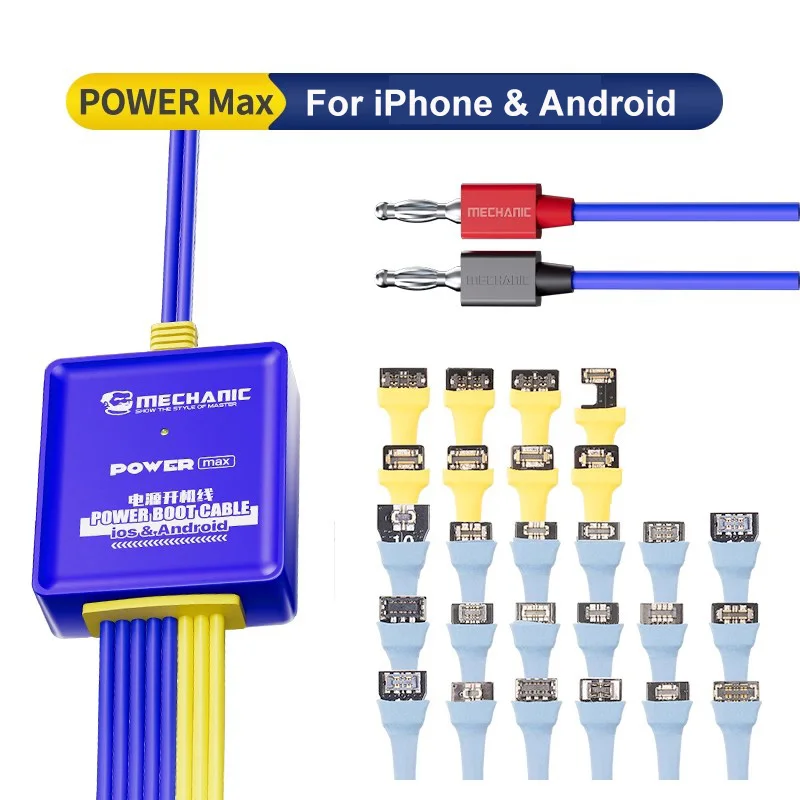 MECHANIC Power Ultra Power Max IBoot AD MAX+ iBoot AD Pro Power Boot Cable for IPhone 6-16ProMax Android Power Supply Test Cable