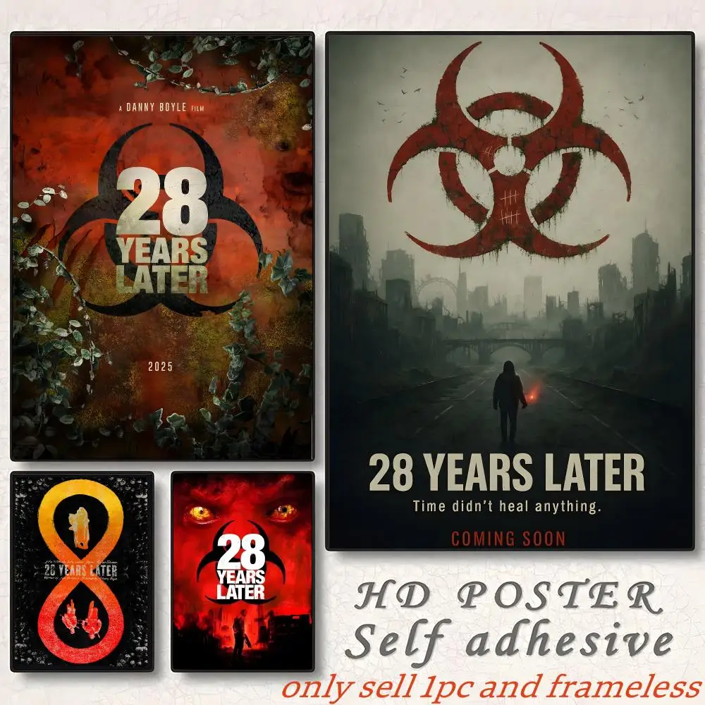 28 Years Later Movie Horror Poster Gift with prints Home bedroom living room decoration promotion and display