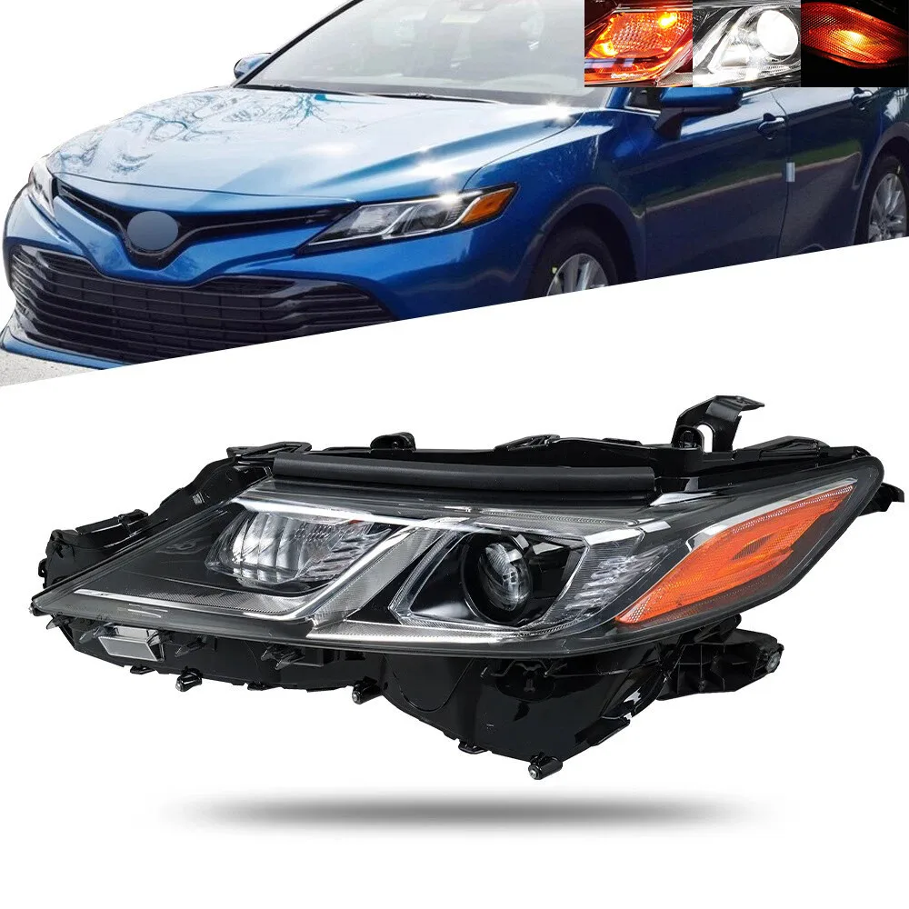 

Фара левая (со стороны водителя) для Toyota Camry L LE SE 2018-2024 годов выпуска