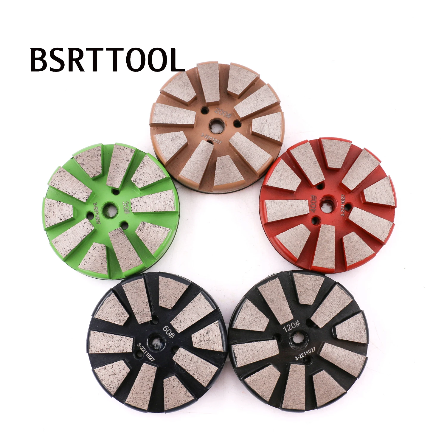 Z-LION 3-дюймовый алмазный шлифовальный круг для бетона, гранита, твердого материала, металла для гранита, камня, бетона 30/60/120/200/400