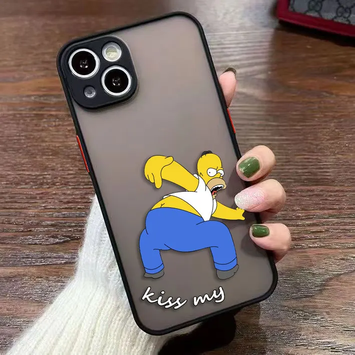 

Funny The S-Simpsons Matte Phone Case For Infinix NOTE HOT 11 12 20I 60 30 SMART SPARK 6 8 9 10 8 8P 20 POVA 3 ZERO Case Shell