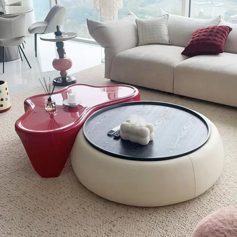 

Portable Modern Coffee Table Decor Designer Nesting Storage Coffee Table Hotel Japanese Mesa De Centro Sala Home Furniture