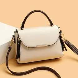 Advanced Sense Leather Handbags New High Capacity Long Shoulder Strap Shoulder Bag New Luxury Female Bag