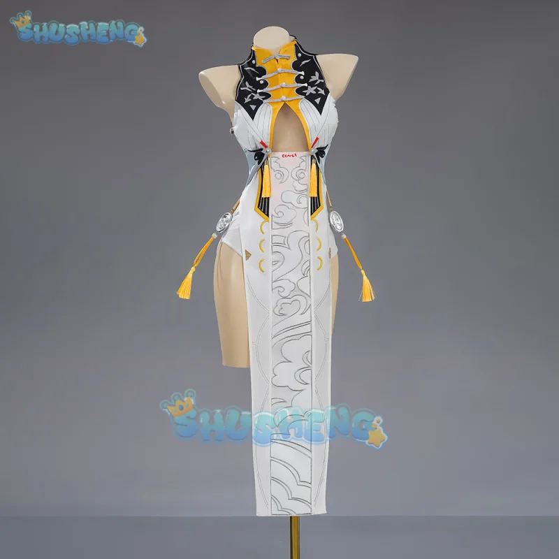 

Game Zenless Zone Zero Cosplay Ye Shunguang Costume Uniform Halloween Carnival Party Christmas Play Role Clothes Clothing