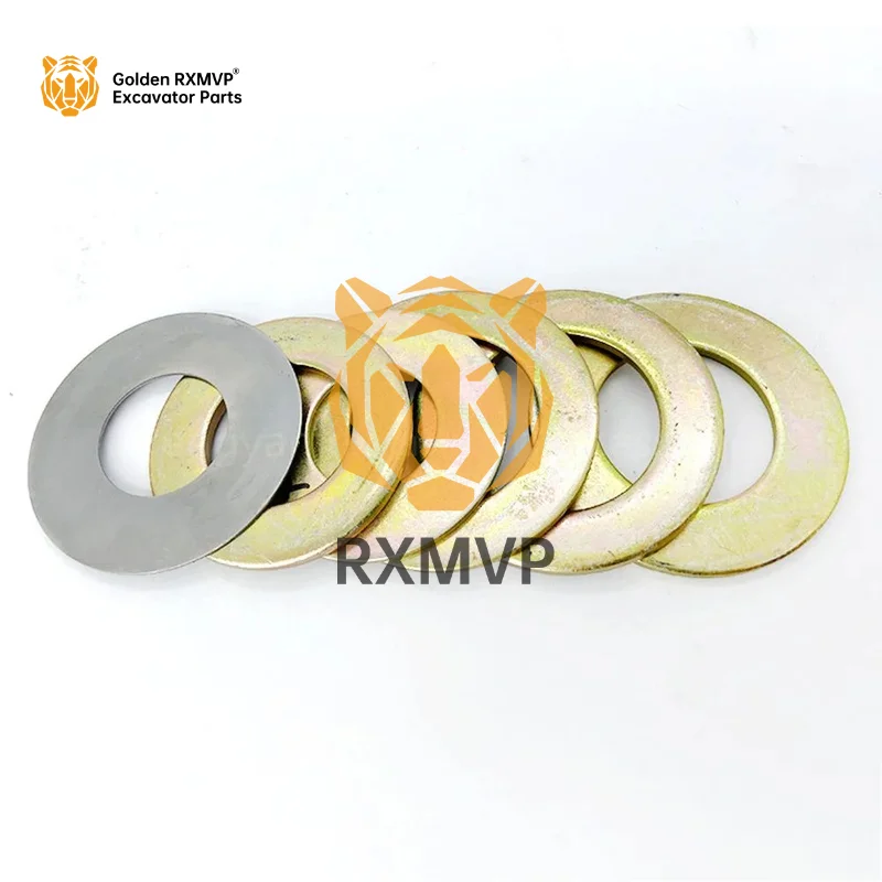 10pcs Excavator Bucket Shaft Bucket Pin Bucket Thin Steel Sheet Iron Gasket Enlarged Round Metal Wear-resistant Shaft Washer