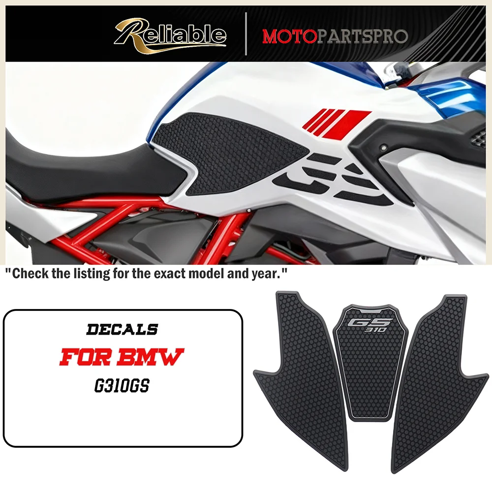 

G310gs For BMW G310gs G310GS Motorcycle Accessories Fuel Tank Pad Protector Sticker Side Anti Slip Protection Pad Knee Grip