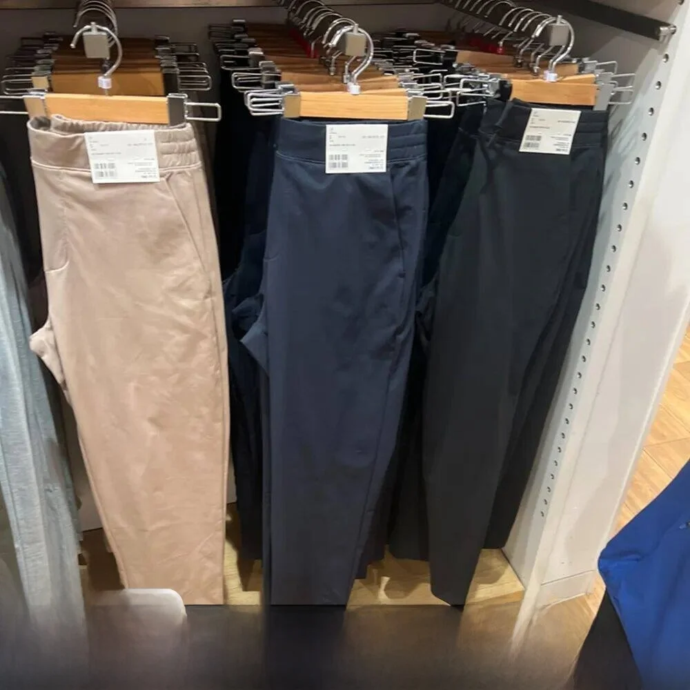 DRY Technology Quick Dry Men's Casual Elastic Nine-Piece Pants Excellent Fit Straight Leg Spring Summer Fashionable