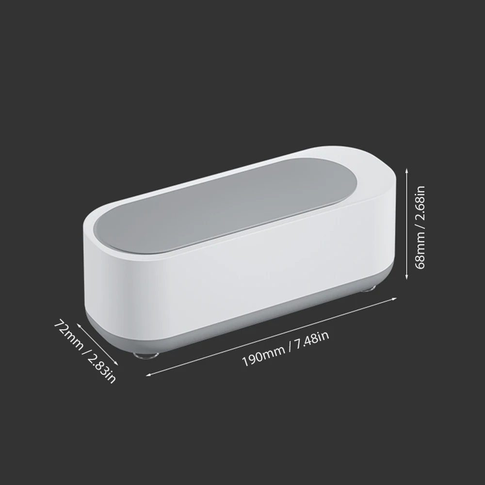 

Sonic Cleaner High Frequency Household Mini Portable Sonic Vibration Cleaning Machine for Jewelry Eyeglasses Toothbrush