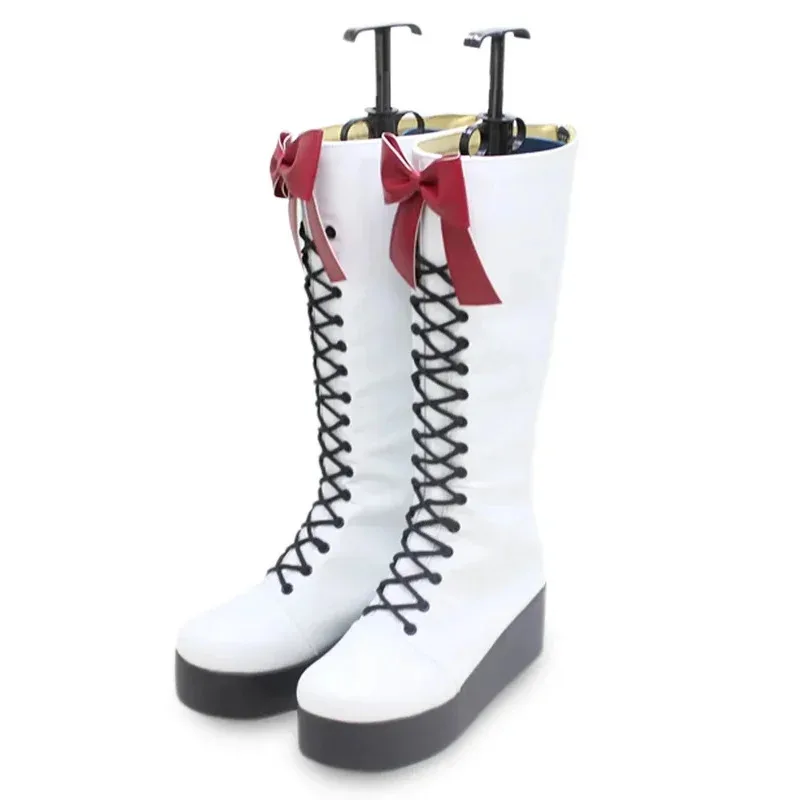 

NewVtuber Hinano Tachibana Cosplay Shoes Halloween Carnival Boots PU Leather Shoes Cosplay Props Custom Made2025