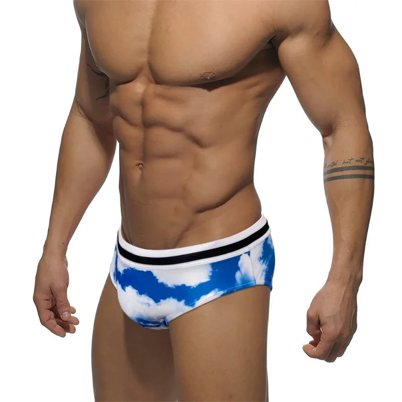 

Плавки мужские летние быстросохнущие пляжные шорты для серфинга сексуальные с низкой талией купальники для геев бикини купальный костюм купальный костюм