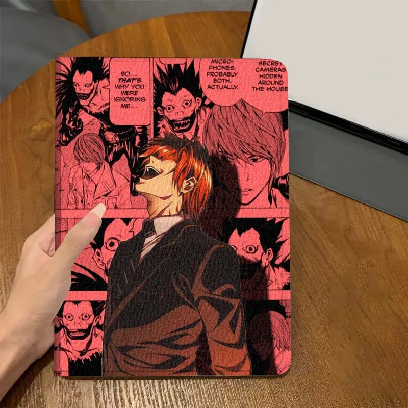 

Death Note Art Popular Comic For Vivo IQOO Pad Pad2 Pad3 Pad5 Air SE Pro 11 11.5 12.1 12.3 13 inch Foldable Cover Tablet Case