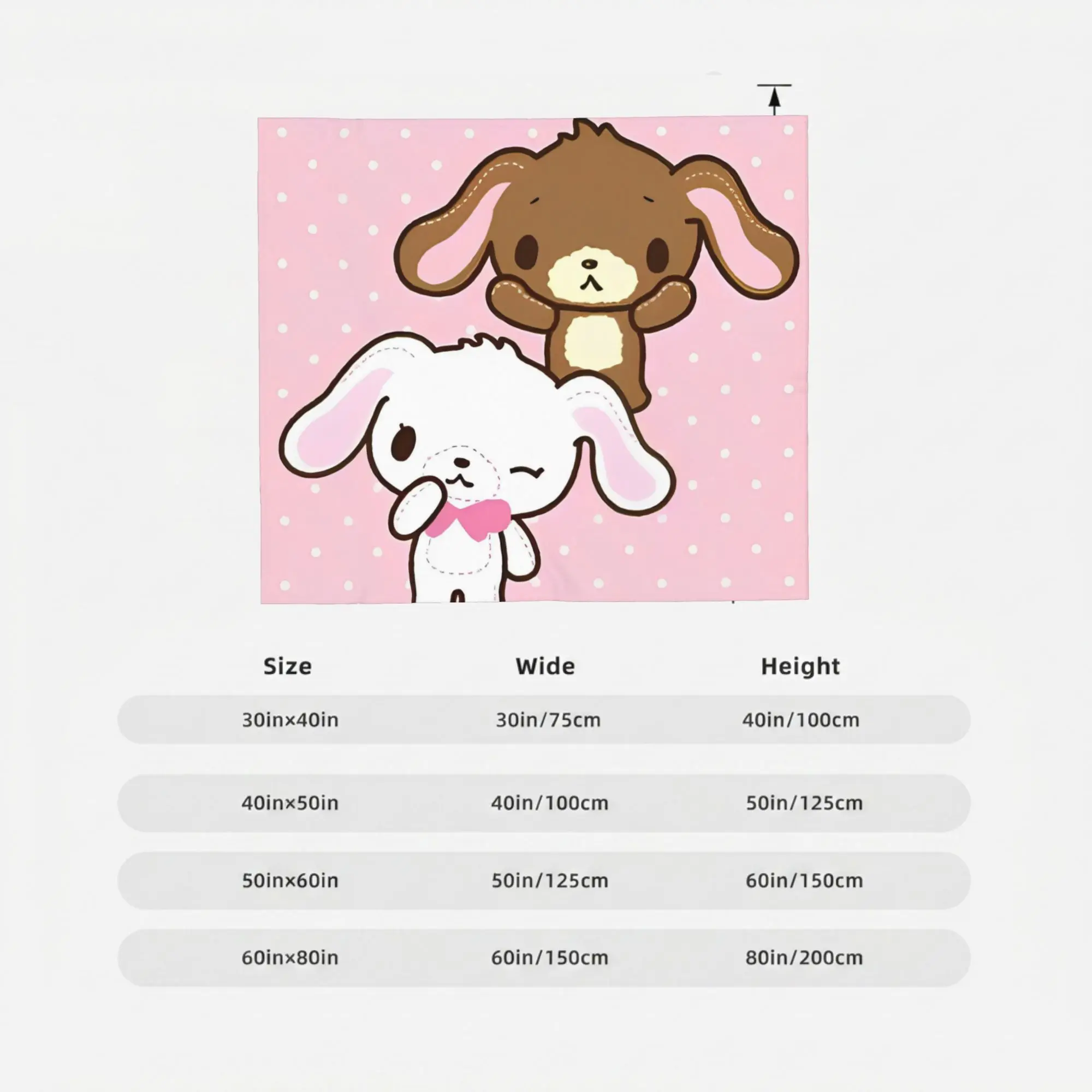 Sugar Rabbit Knitted Blanket   Flannel Throw Blankets Summer Air Conditioning Decoration Ultra-Soft Warm Bedspreads