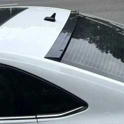 For Volkswagen VW Jetta MK7 2019-2023 High Quality ABS Gloss Black/Carbon Look Rear Window Roof Spoiler Body Kit Accessories