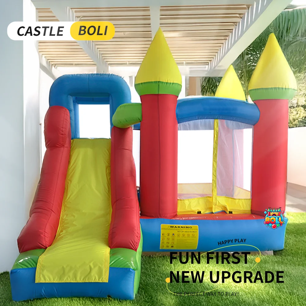 Inflatable Bounce House with Slide for Kids 5-12,12ft x 9ft x 8ft Bouncy Castle Jump House for Adult Toddlers Kids Party