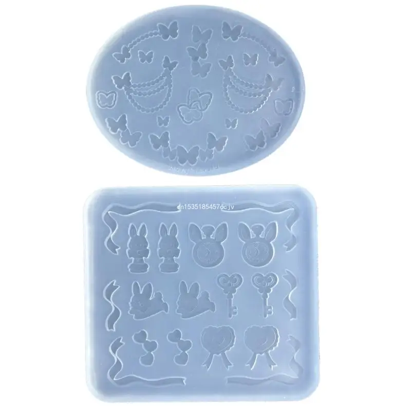 

Reusable Silicone Mold Epoxy Resin Moulds DIY Jewelry Finding Moulds Pendant Mold for Necklace Earring Jewelry Making Dropship