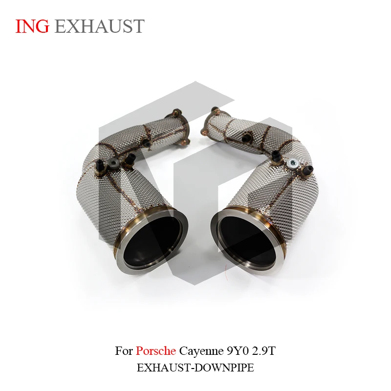 For Factory Delivery Stainless Steel Exhaust Downpipe OPF For Cayenne 2.9T 9YO With High Quality Auto Turning Pipe Parts