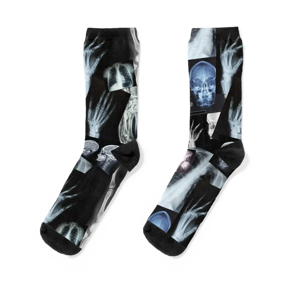 

X Ray Pattern - Human Anatomy Socks