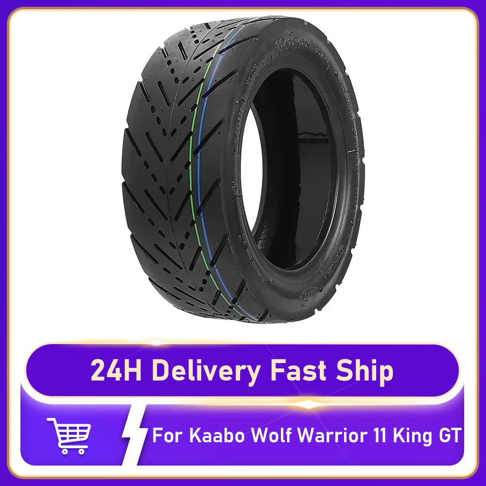 

90/65-6.5 Tubeless Vacuum Replacement Tyre 11 Inch Self-healing Tire For Kaabo Wolf Warrior 11 King GT Electric Scooter Parts